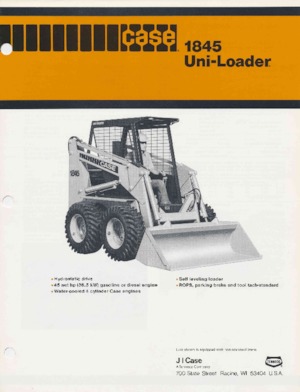 Skid Steer Loaders Case 1845 
