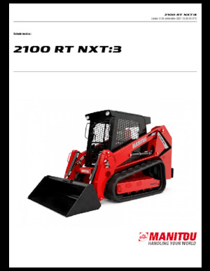 Skid Steer Loaders Manitou 2100RT NXT:3