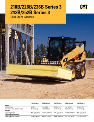 Skid Steer Loaders Caterpillar 236B
