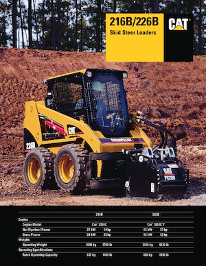 Kızak Dümen Yükleyiciler Caterpillar 226B