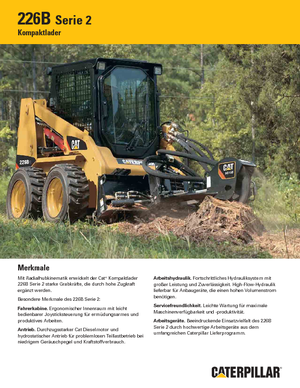 Skid Steer Loaders Caterpillar 226B II