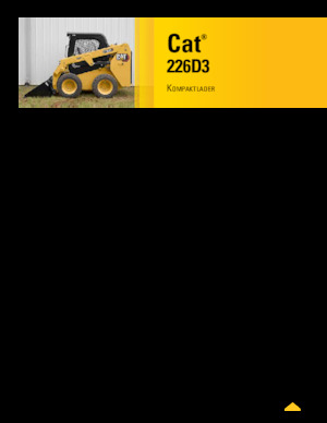 Skid Steer Loaders Caterpillar 226D Series 3