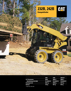 Skid Steer Loaders Caterpillar 232B