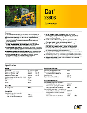 Skid Steer Loaders Caterpillar 236D Series 3