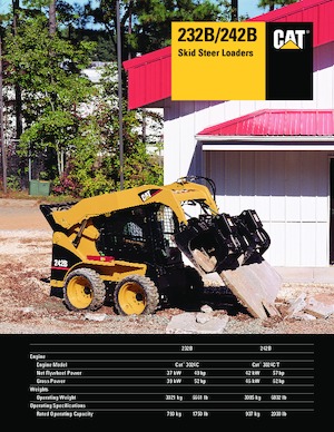 Kızak Dümen Yükleyiciler Caterpillar 232B