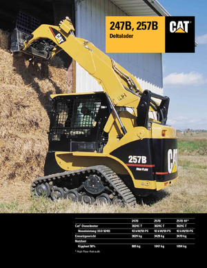 Skid Steer Loaders Caterpillar 247B