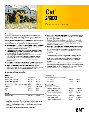 Skid Steer Loaders Caterpillar 249D3