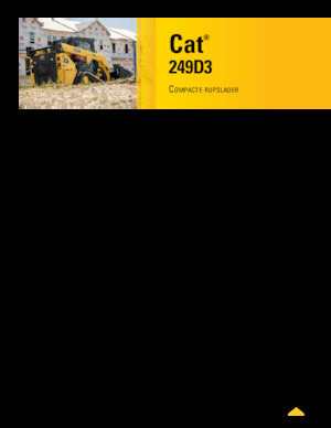 Skid Steer Loaders Caterpillar 249D3
