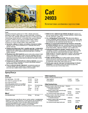 Skid Steer Loaders Caterpillar 249D3