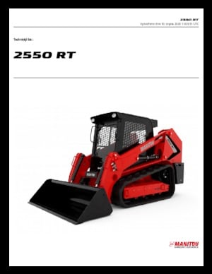 Skid Steer Loaders Manitou 2550RT