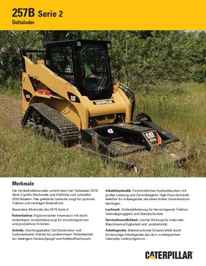 Skid Steer Loaders Caterpillar 257B