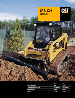 Skid Steer Loaders Caterpillar 257