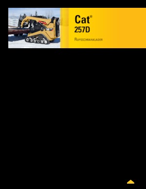Skid Steer Loaders Caterpillar 257D
