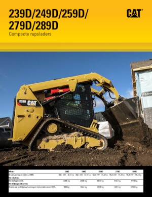 Skid Steer Loaders Caterpillar 239D