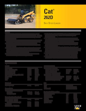 Skid Steer Loaders Caterpillar 262D