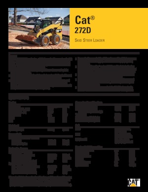 Skid Steer Loaders Caterpillar 272D