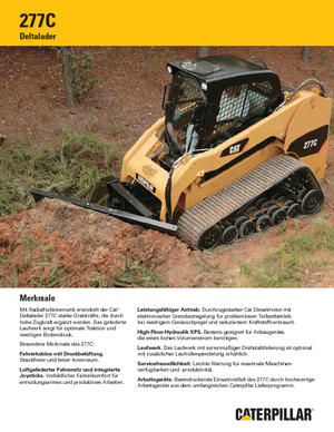 Skid Steer Loaders Caterpillar 277C