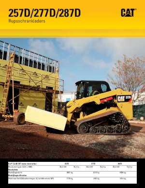 Skid Steer Loaders Caterpillar 257D