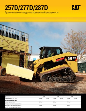 Skid Steer Loaders Caterpillar 257D