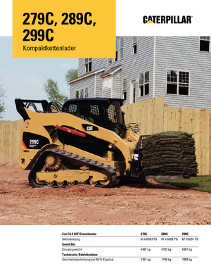 Skid Steer Loaders Caterpillar 299C