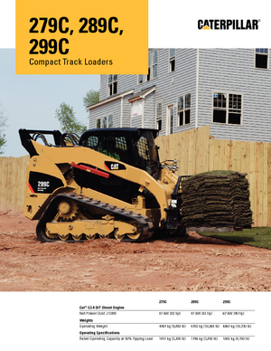 Skid Steer Loaders Caterpillar 299C