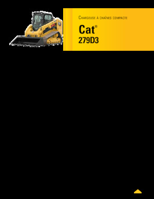 Skid Steer Loaders Caterpillar 279D Serie 3 Deltalader