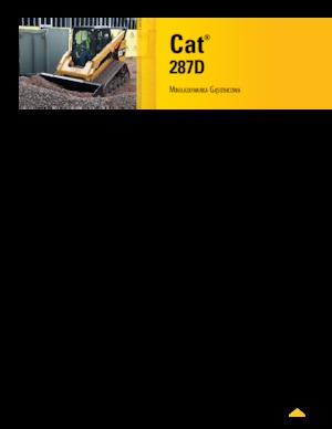 Skid Steer Loaders Caterpillar 287D