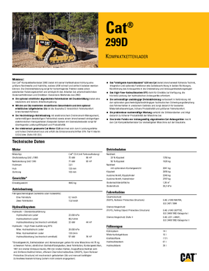 Skid Steer Loaders Caterpillar 299D2 XHP