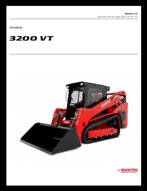 Skid Steer Loaders Manitou 3200VT