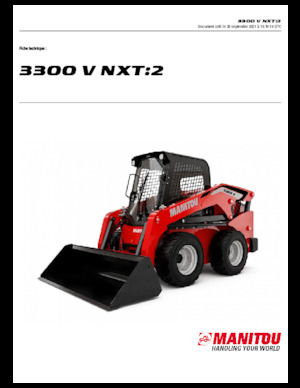 Skid Steer Loaders Manitou 3300V NXT:2