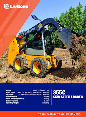 Skid Steer Loaders Liugong 355C