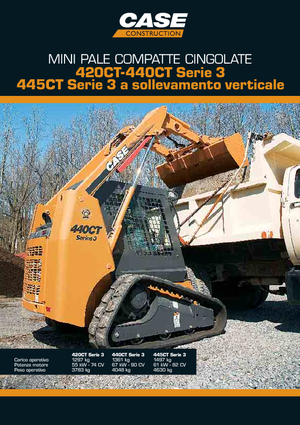 Skid Steer Loaders Case 420 CT Tier 3