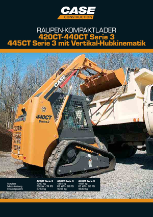 Skid Steer Loaders Case 420 CT Tier 3