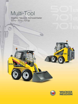 Skid Steer Loaders Wacker Neuson 701 s