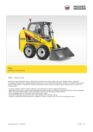Kızak Dümen Yükleyiciler Neuson 701s