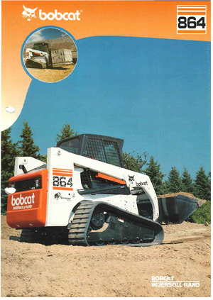 Kızak Dümen Yükleyiciler Bobcat 864 G