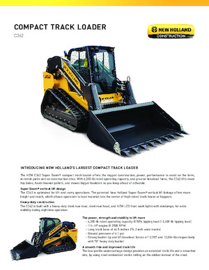 Skid Steer Loaders New Holland C362