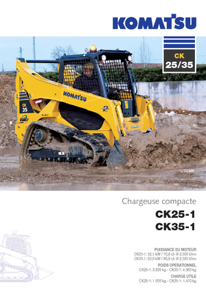 Skid Steer Loaders Komatsu CK35-1