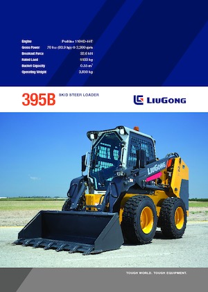 Skid Steer Loaders Liugong 395B