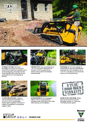 Skid Steer Loaders Vermeer CTX100