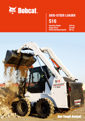 Skid Steer Loaders Bobcat Earthforce S16