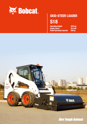 Kızak Dümen Yükleyiciler Bobcat Earthforce S18