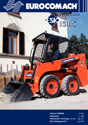 Skid Steer Loaders Eurocomach ESK 130.5