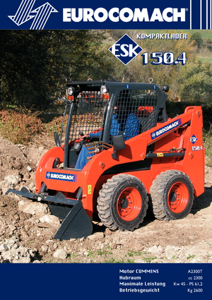Skid Steer Loaders Eurocomach ESK 150.4