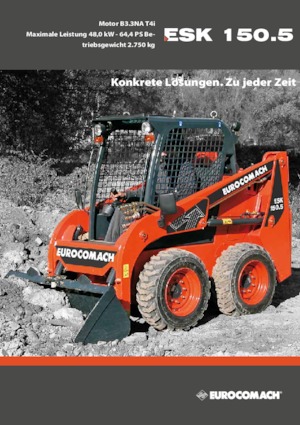 Kızak Dümen Yükleyiciler Eurocomach ESK 150.5