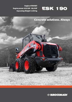 Skid Steer Loaders Eurocomach ESK 190
