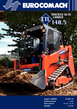 Kızak Dümen Yükleyiciler Eurocomach ETL 140.5