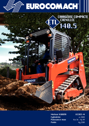 Kızak Dümen Yükleyiciler Eurocomach ETL 140.5