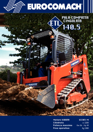 Skid Steer Loaders Eurocomach ETL 140.5