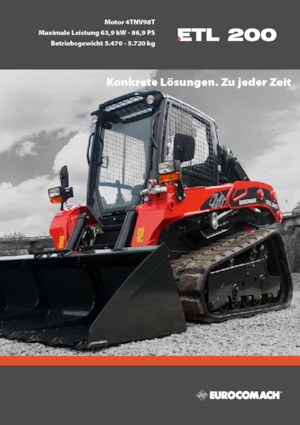 Kızak Dümen Yükleyiciler Eurocomach 20 TL